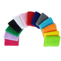 Different Color Cotton Sweat Sports Basketball Wristband